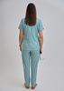 Komplet Medyczny Damski Scrubs Luxe  Premium  Miętowa Rosa