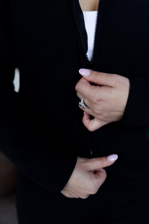   Damska Bluza Polarowa  MedLine  Premium Czarna