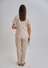 Komplet Medyczny Damski Scrubs  Luxe Premium Piasek  Pustyni