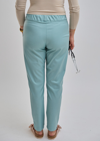 Komplet Medyczny Damski Scrubs Luxe Premium Blank Blue