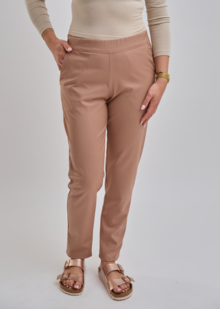 Komplet Medyczny Damski Scrubs Luxe Premium  Kakao  Pudrowe