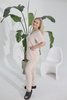 Komplet Medyczny Damski Scrubs Pro Premium Błękit/Piasek