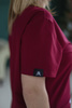 Komplet Medyczny Damski Scrubs Luxe Premium Bordowy Burgund