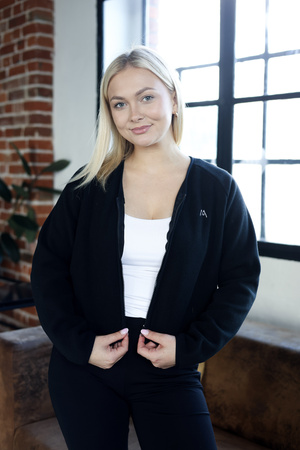   Damska Bluza Polarowa  MedLine  Premium Czarna