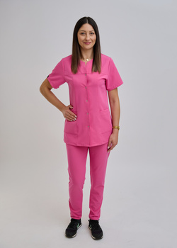 Komplet Medyczny Damski  Klasyczny  Premium Wiskoza