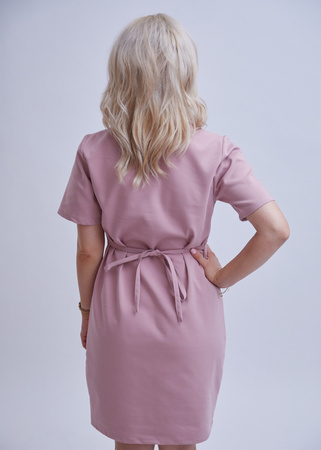 Długa Sukienka Medyczna Phenomenal Premium z Bawełny