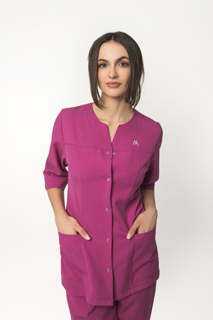 Komplet Medyczny Damski Klasyczny Premium rękaw 3/4