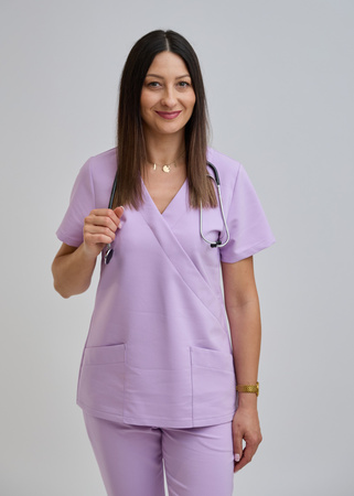 Komplet Medyczny Damski New Scrubs Premium Bawełna