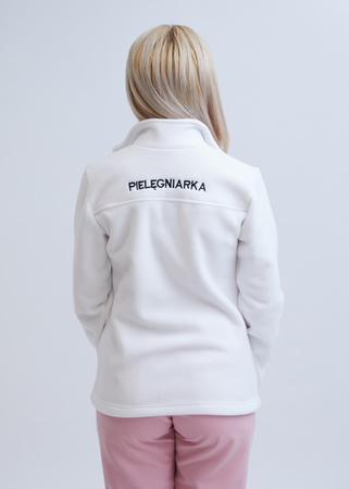 Damska bluza polarowa medyczna Premium  Czarna