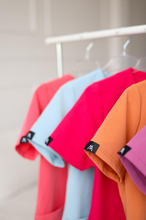 Komplet Medyczny Damski Scrubs Luxe Salomon Pink