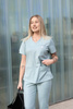 Komplet Medyczny Damski Scrubs Pro  Premium  Miętowa  Rosa