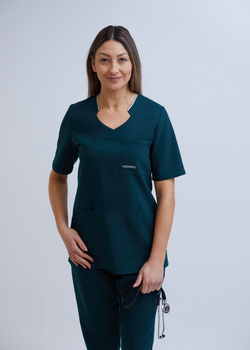 Bluza Medyczna Damska Scrubs Premium Bawełna