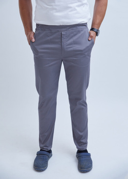 Męskie Spodnie Medyczne Bawełniane Premium
