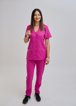 Komplet Medyczny Damski  Taliowany Premium 